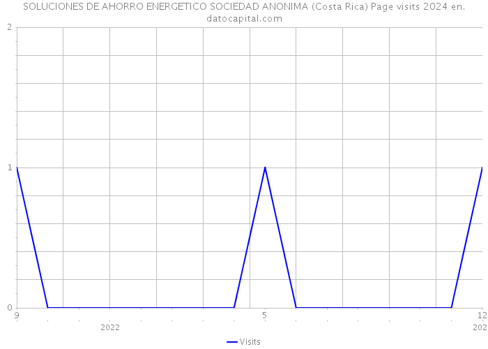 SOLUCIONES DE AHORRO ENERGETICO SOCIEDAD ANONIMA (Costa Rica) Page visits 2024 