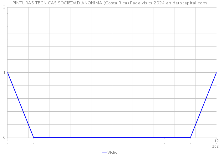 PINTURAS TECNICAS SOCIEDAD ANONIMA (Costa Rica) Page visits 2024 