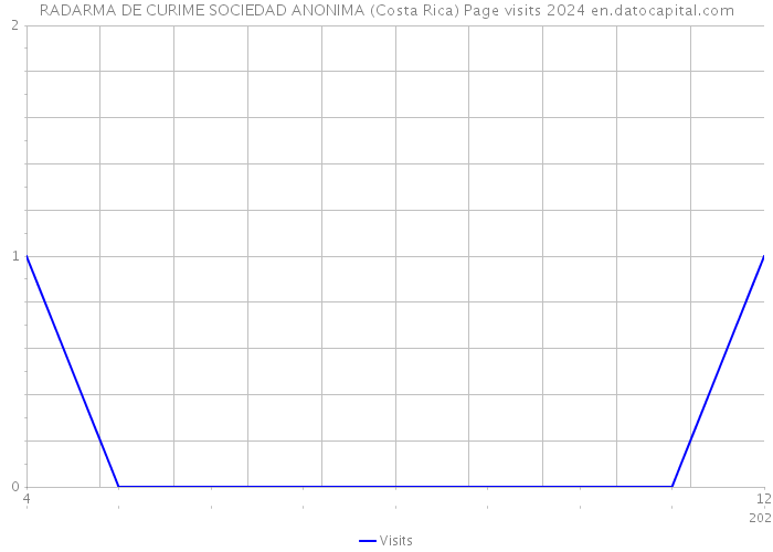 RADARMA DE CURIME SOCIEDAD ANONIMA (Costa Rica) Page visits 2024 
