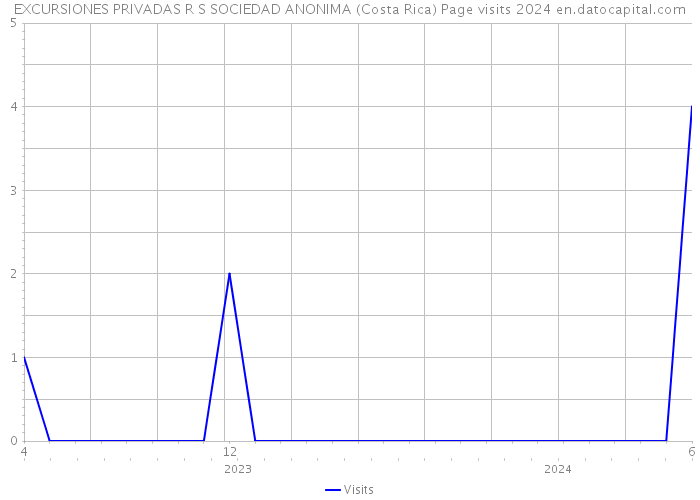 EXCURSIONES PRIVADAS R S SOCIEDAD ANONIMA (Costa Rica) Page visits 2024 