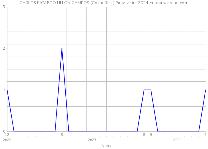 CARLOS RICARDO ULLOA CAMPOS (Costa Rica) Page visits 2024 