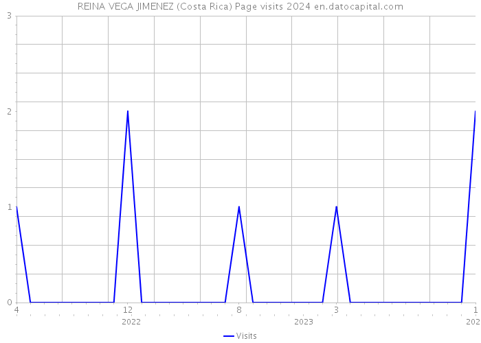REINA VEGA JIMENEZ (Costa Rica) Page visits 2024 
