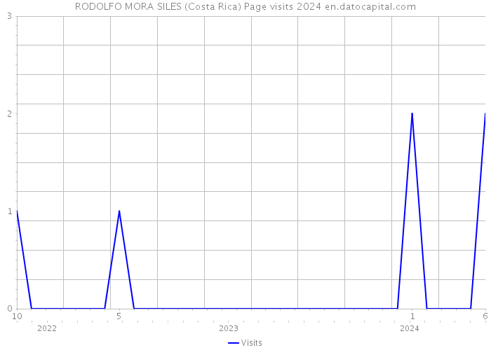 RODOLFO MORA SILES (Costa Rica) Page visits 2024 