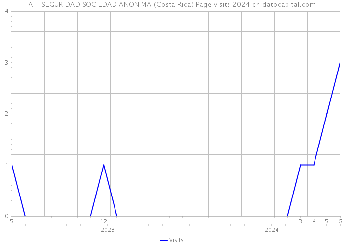 A F SEGURIDAD SOCIEDAD ANONIMA (Costa Rica) Page visits 2024 
