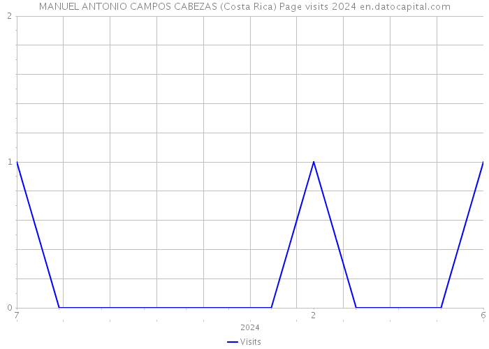MANUEL ANTONIO CAMPOS CABEZAS (Costa Rica) Page visits 2024 