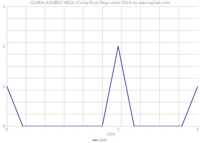 GLORIA AGUERO VEGA (Costa Rica) Page visits 2024 
