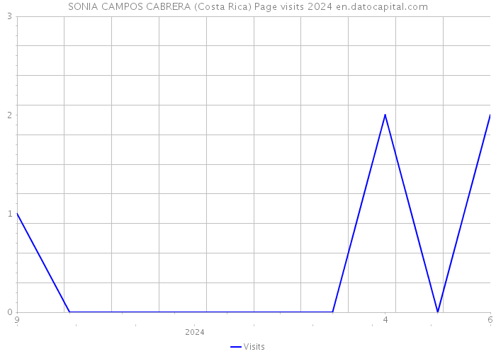 SONIA CAMPOS CABRERA (Costa Rica) Page visits 2024 
