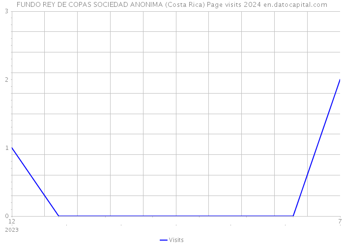 FUNDO REY DE COPAS SOCIEDAD ANONIMA (Costa Rica) Page visits 2024 