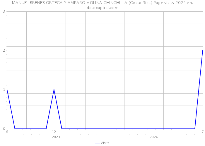 MANUEL BRENES ORTEGA Y AMPARO MOLINA CHINCHILLA (Costa Rica) Page visits 2024 