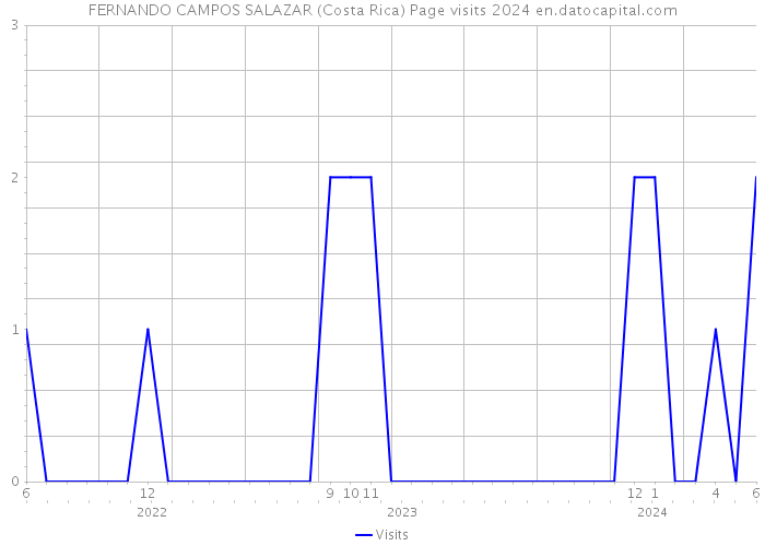 FERNANDO CAMPOS SALAZAR (Costa Rica) Page visits 2024 