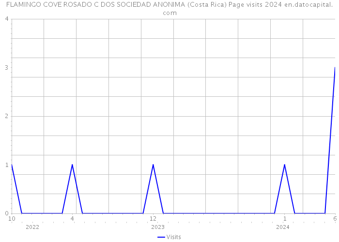 FLAMINGO COVE ROSADO C DOS SOCIEDAD ANONIMA (Costa Rica) Page visits 2024 