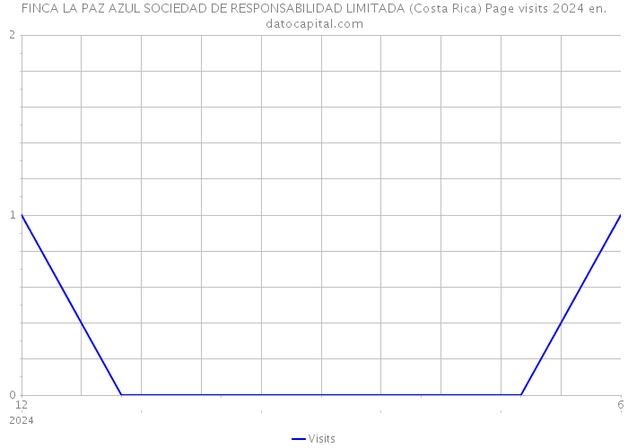 FINCA LA PAZ AZUL SOCIEDAD DE RESPONSABILIDAD LIMITADA (Costa Rica) Page visits 2024 