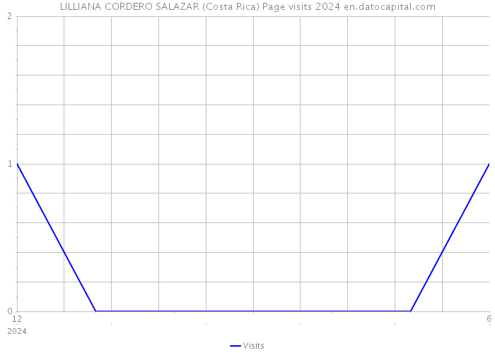 LILLIANA CORDERO SALAZAR (Costa Rica) Page visits 2024 