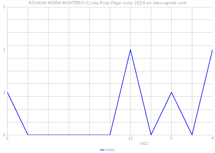 ROXANA MORA MONTERO (Costa Rica) Page visits 2024 