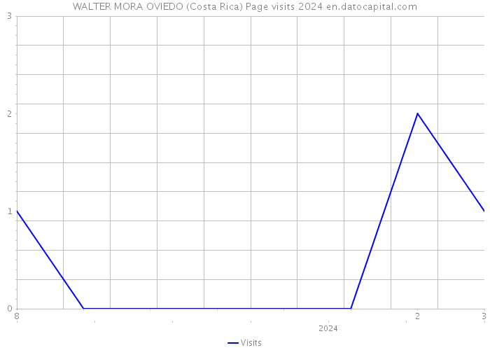 WALTER MORA OVIEDO (Costa Rica) Page visits 2024 