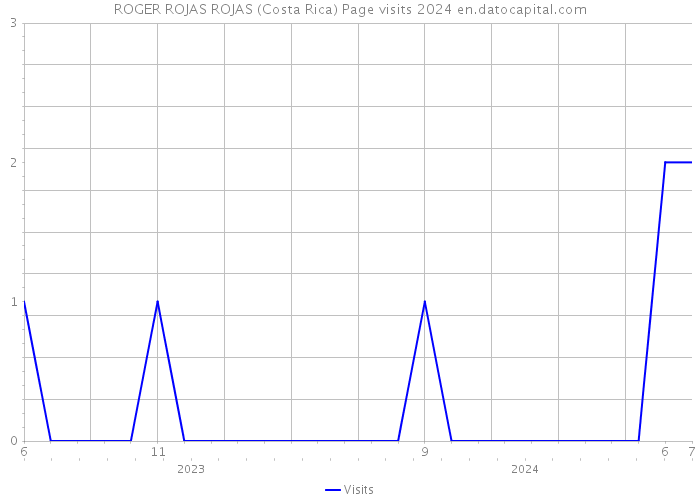ROGER ROJAS ROJAS (Costa Rica) Page visits 2024 