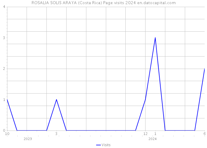 ROSALIA SOLIS ARAYA (Costa Rica) Page visits 2024 