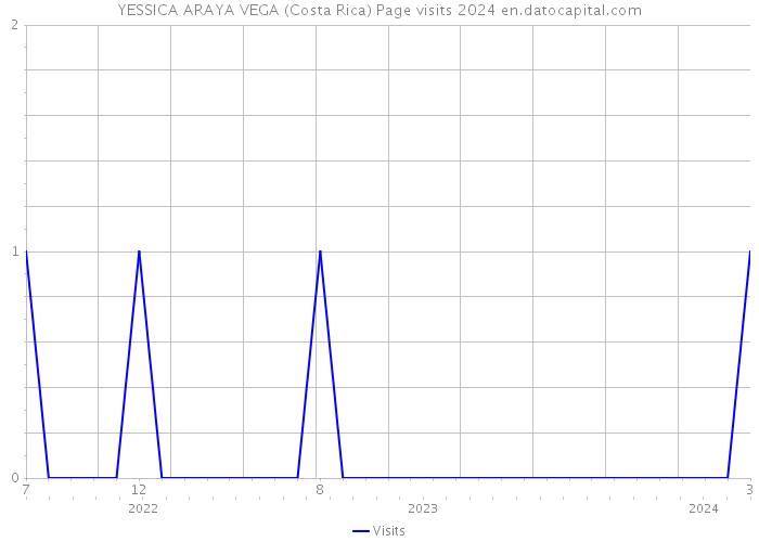 YESSICA ARAYA VEGA (Costa Rica) Page visits 2024 