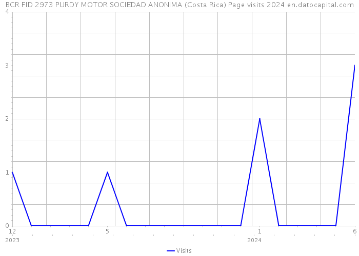 BCR FID 2973 PURDY MOTOR SOCIEDAD ANONIMA (Costa Rica) Page visits 2024 