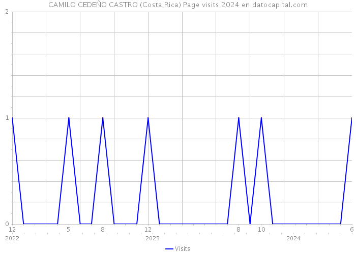 CAMILO CEDEÑO CASTRO (Costa Rica) Page visits 2024 