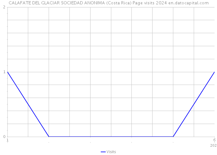 CALAFATE DEL GLACIAR SOCIEDAD ANONIMA (Costa Rica) Page visits 2024 