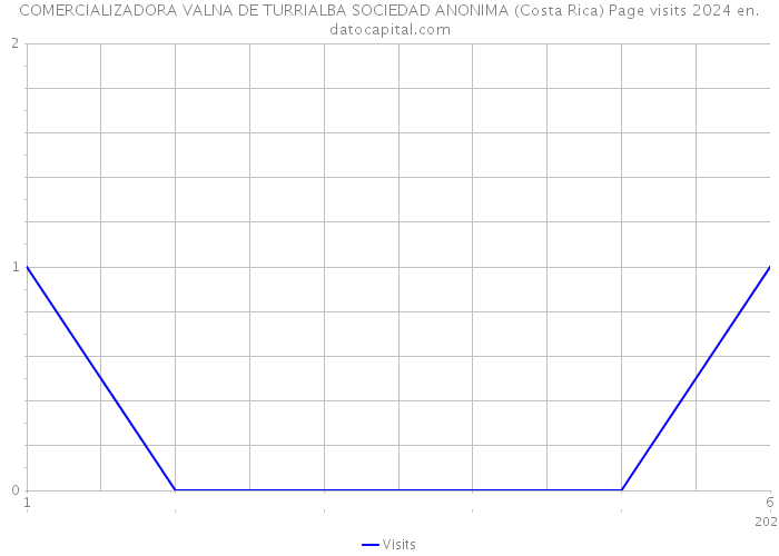 COMERCIALIZADORA VALNA DE TURRIALBA SOCIEDAD ANONIMA (Costa Rica) Page visits 2024 