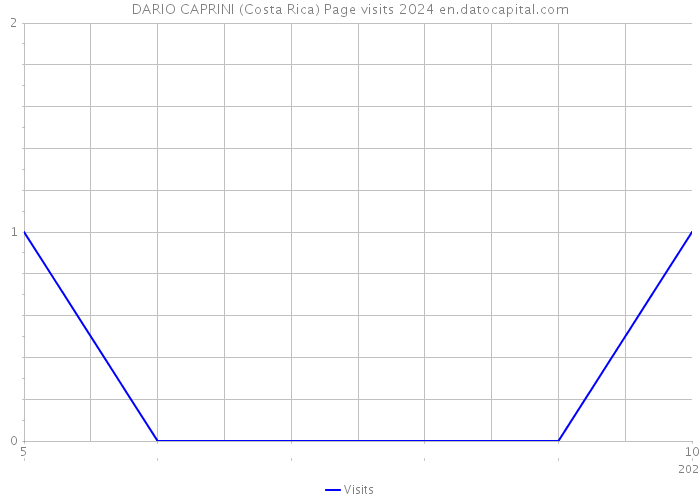 DARIO CAPRINI (Costa Rica) Page visits 2024 