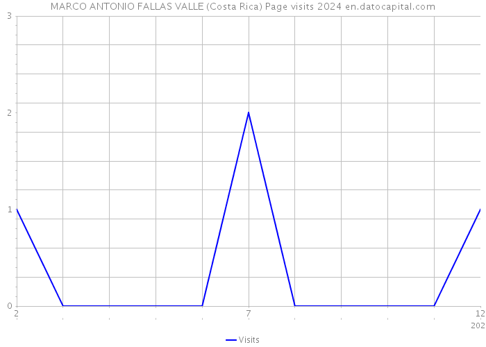MARCO ANTONIO FALLAS VALLE (Costa Rica) Page visits 2024 