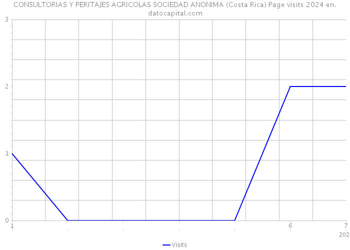 CONSULTORIAS Y PERITAJES AGRICOLAS SOCIEDAD ANONIMA (Costa Rica) Page visits 2024 