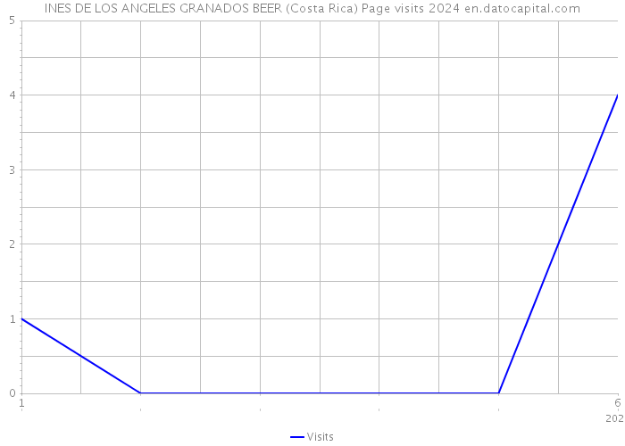 INES DE LOS ANGELES GRANADOS BEER (Costa Rica) Page visits 2024 