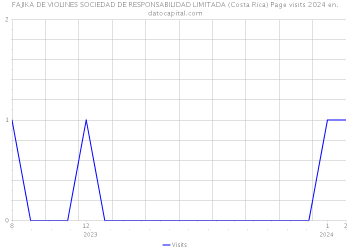 FAJIKA DE VIOLINES SOCIEDAD DE RESPONSABILIDAD LIMITADA (Costa Rica) Page visits 2024 
