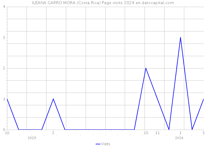 ILEANA GARRO MORA (Costa Rica) Page visits 2024 