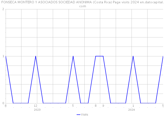 FONSECA MONTERO Y ASOCIADOS SOCIEDAD ANONIMA (Costa Rica) Page visits 2024 