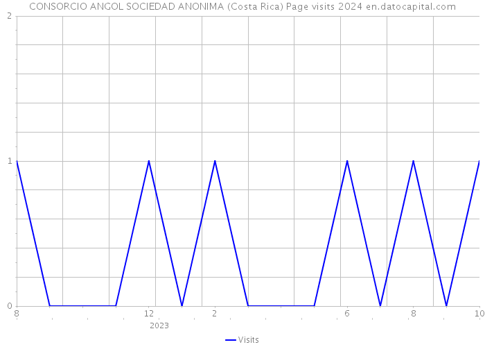 CONSORCIO ANGOL SOCIEDAD ANONIMA (Costa Rica) Page visits 2024 