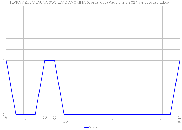 TERRA AZUL VILAUNA SOCIEDAD ANONIMA (Costa Rica) Page visits 2024 