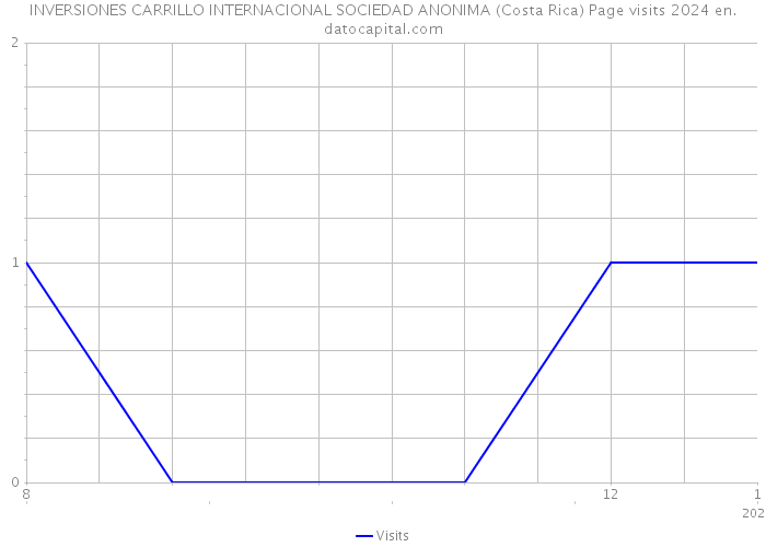 INVERSIONES CARRILLO INTERNACIONAL SOCIEDAD ANONIMA (Costa Rica) Page visits 2024 