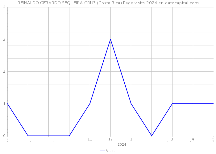 REINALDO GERARDO SEQUEIRA CRUZ (Costa Rica) Page visits 2024 