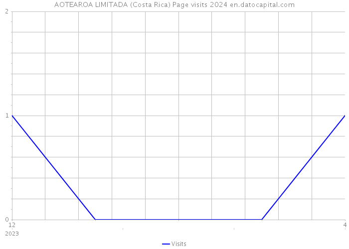 AOTEAROA LIMITADA (Costa Rica) Page visits 2024 