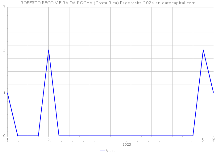 ROBERTO REGO VIEIRA DA ROCHA (Costa Rica) Page visits 2024 