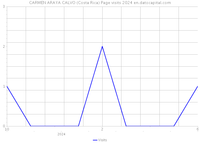 CARMEN ARAYA CALVO (Costa Rica) Page visits 2024 