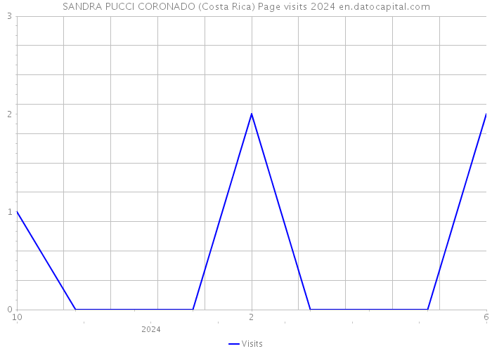 SANDRA PUCCI CORONADO (Costa Rica) Page visits 2024 