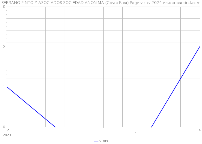 SERRANO PINTO Y ASOCIADOS SOCIEDAD ANONIMA (Costa Rica) Page visits 2024 