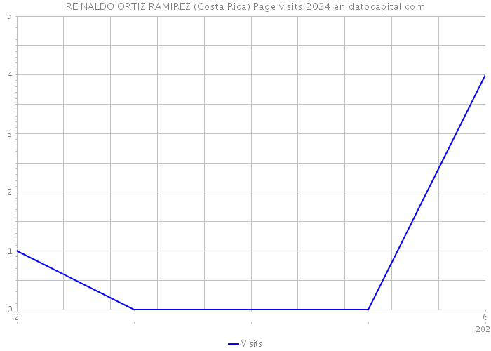 REINALDO ORTIZ RAMIREZ (Costa Rica) Page visits 2024 