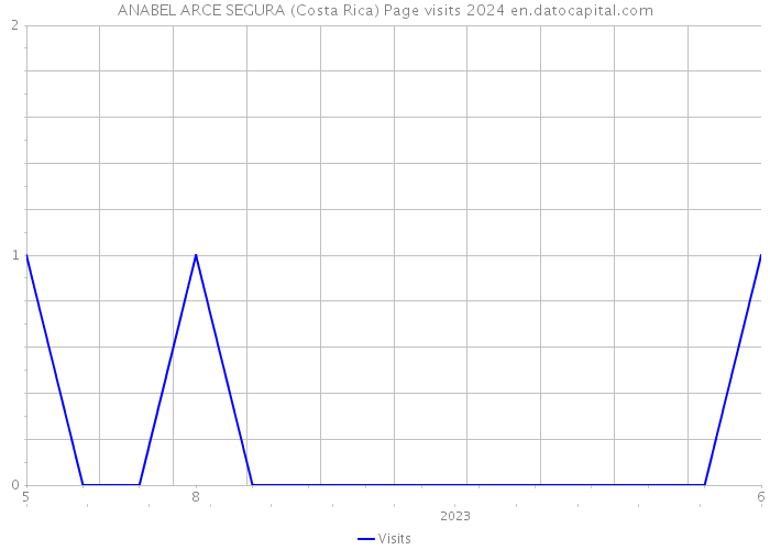 ANABEL ARCE SEGURA (Costa Rica) Page visits 2024 