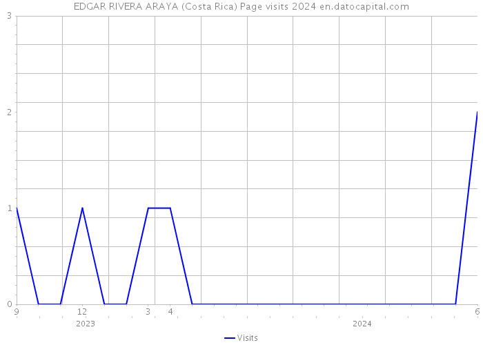 EDGAR RIVERA ARAYA (Costa Rica) Page visits 2024 