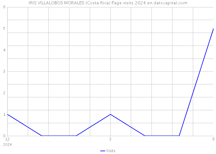 IRIS VILLALOBOS MORALES (Costa Rica) Page visits 2024 