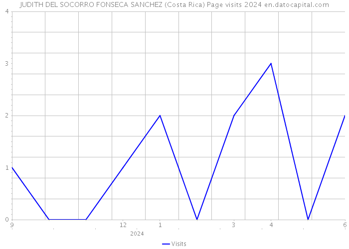 JUDITH DEL SOCORRO FONSECA SANCHEZ (Costa Rica) Page visits 2024 