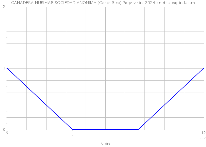 GANADERA NUBIMAR SOCIEDAD ANONIMA (Costa Rica) Page visits 2024 