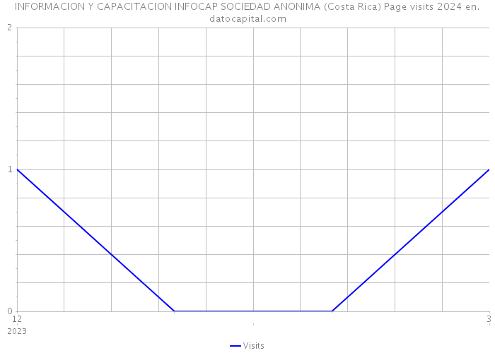 INFORMACION Y CAPACITACION INFOCAP SOCIEDAD ANONIMA (Costa Rica) Page visits 2024 