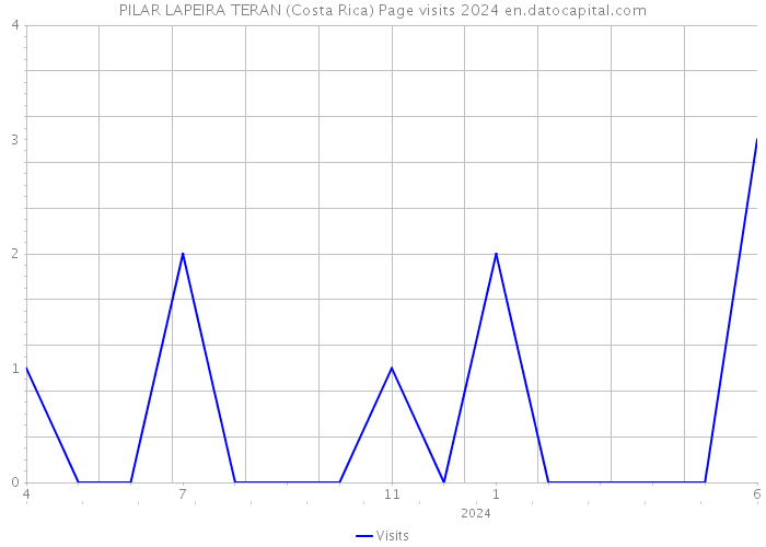 PILAR LAPEIRA TERAN (Costa Rica) Page visits 2024 